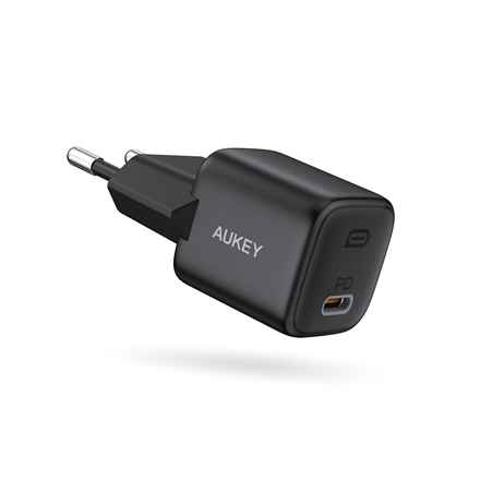 � Aukey - Chargeur USB-C PD 20W PA-B1-BK Omnia Mini Noir