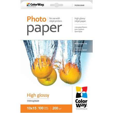 200 g/m² | 10x15 | High Glossy Photo Paper