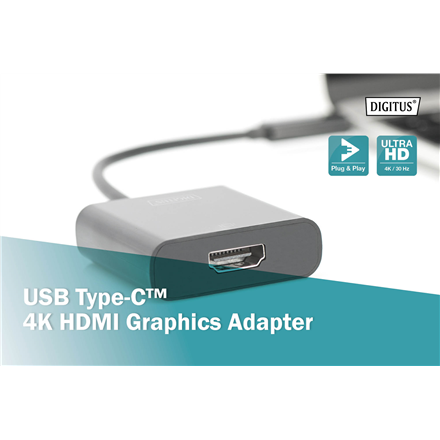 USB-C 4K HDMI GRAPHICS ADAPTER