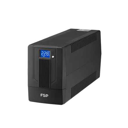 UPS FORTRON Line Int. cu management, LCD, 800VA/ 480W, AVR, 2 x socket Schuko, display LCD, 1 x baterie 12V/9Ah, conector USB, combo RJ11/RJ45, "iFP800" "PPF4802000" (timbru verde 4 lei)