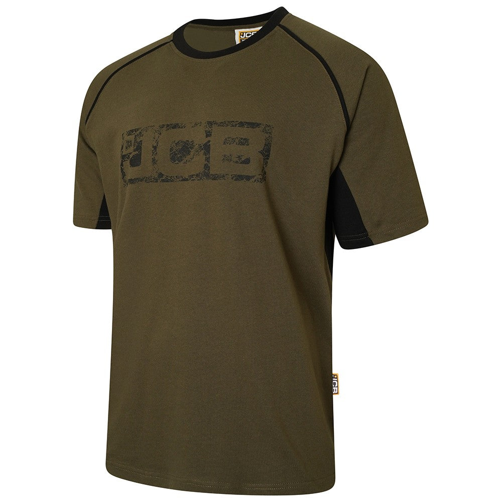 JCB TRADE TSHIRT OLIVE/BLACK