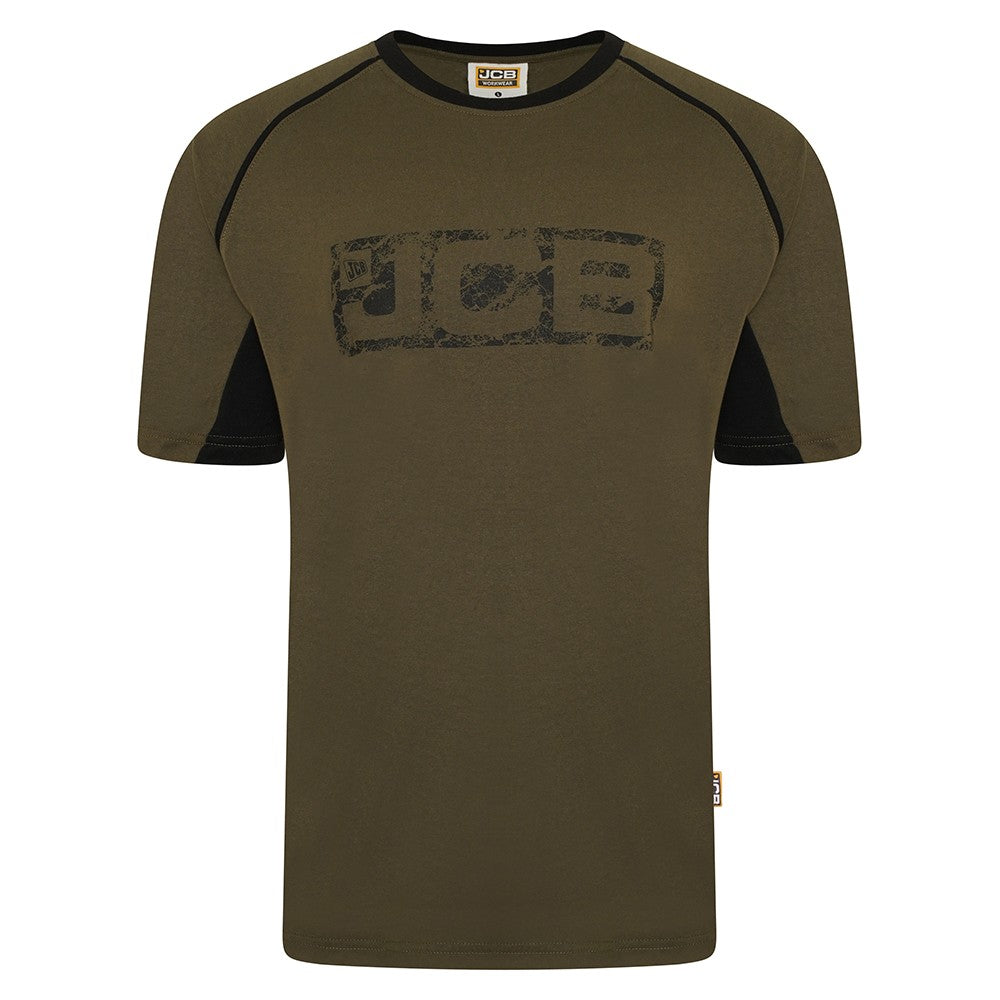 JCB TRADE TSHIRT OLIVE/BLACK