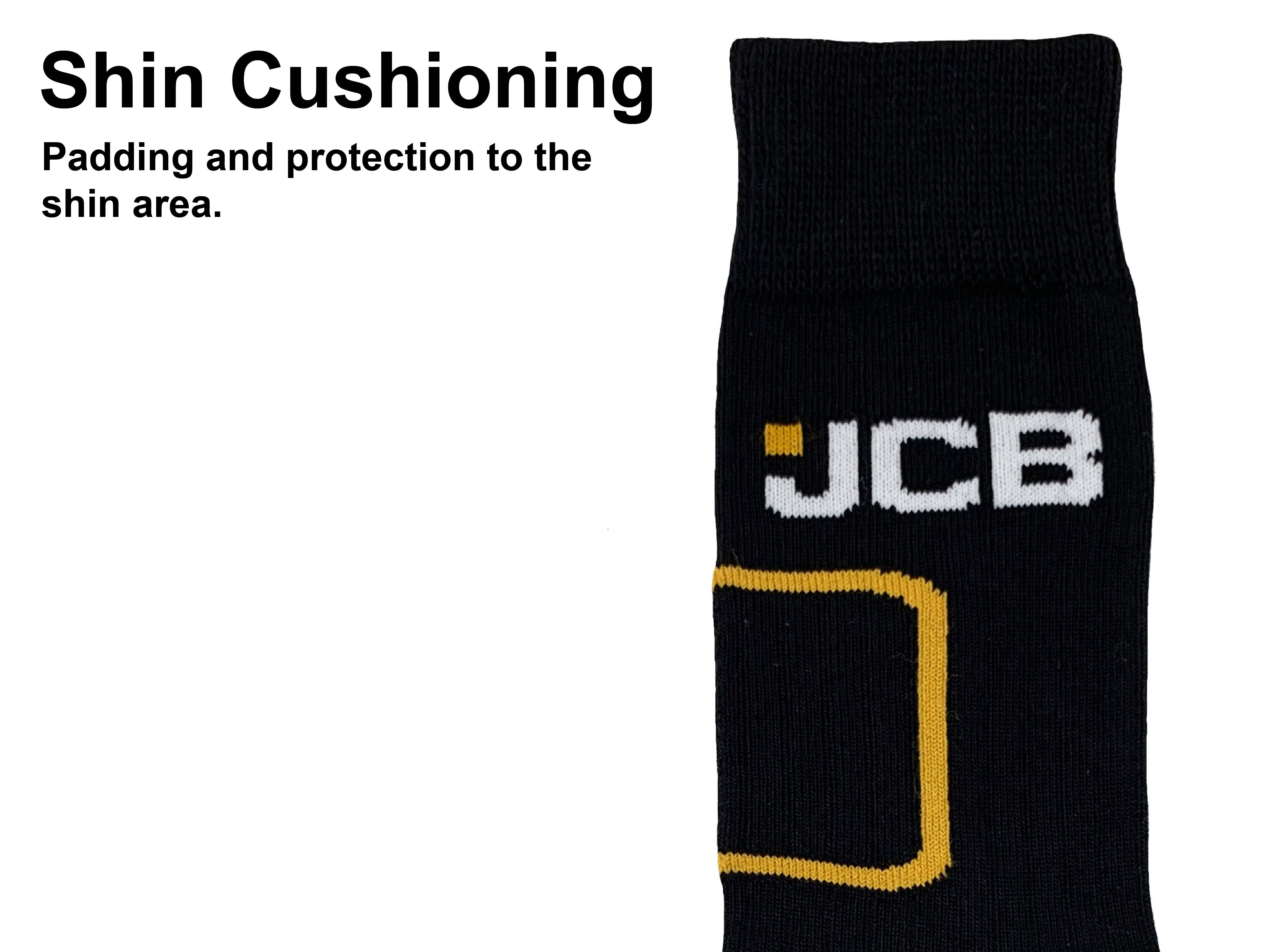 3PK SHIN PROTECT WORK SOCKS