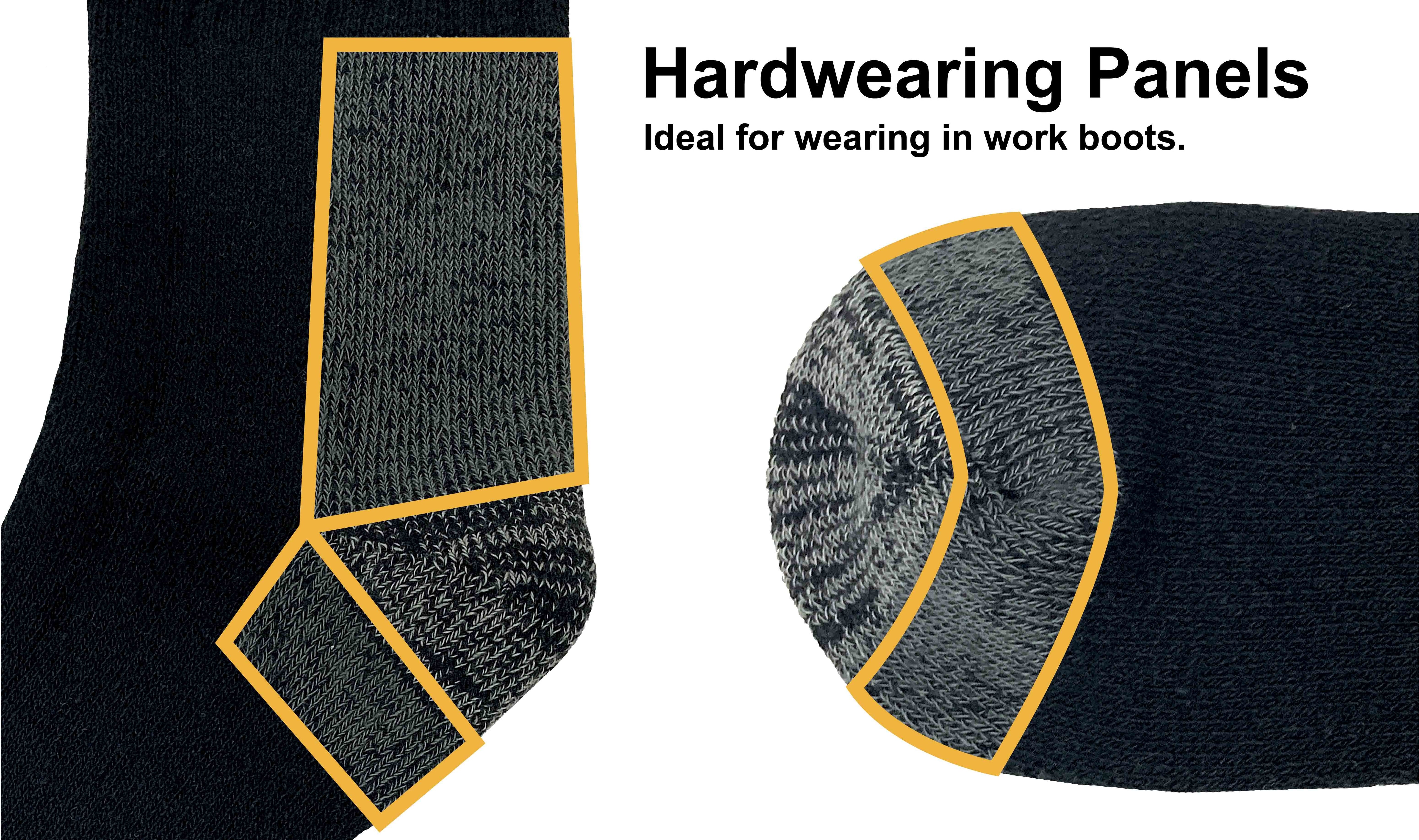 LOT DE 3PK WORK SOCKS