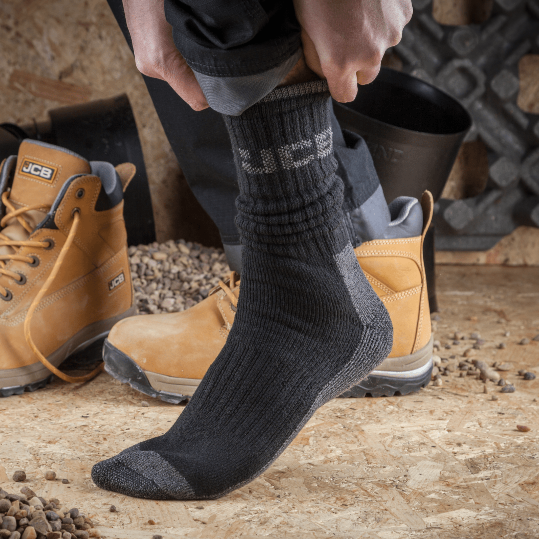 SET OF 3PK HEAVY DUTY WORK SOCKS