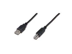 USB 2.0 CONN.CABLE A B 1M