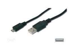 USB CONN. CABLE MICRO B 1.8M