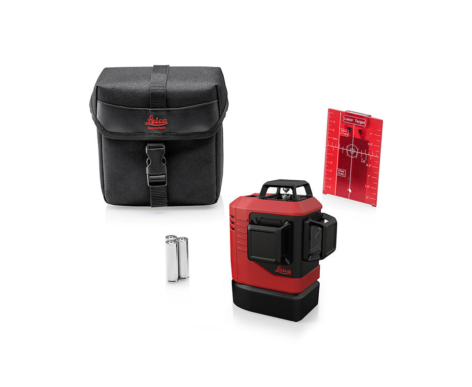 Pack Laser Leica Lino L6Rs multilignes rouges 3x360°