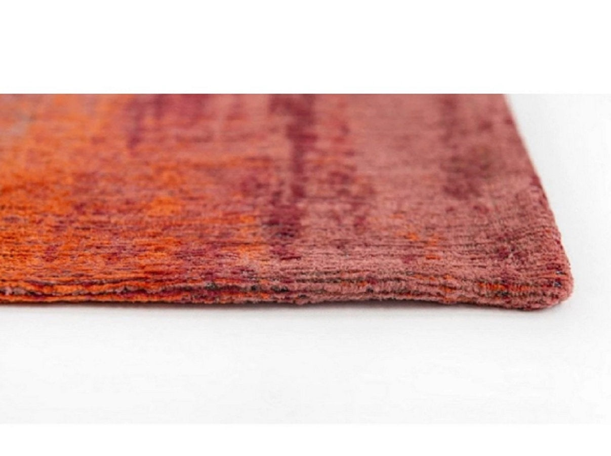 Tapis de salon coton Atlantic HIBISCUS RED - Novatrend 