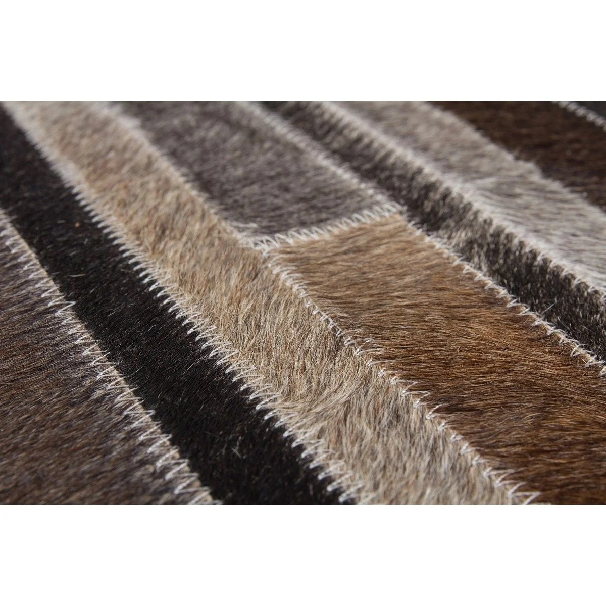 Tapis de salon cuir véritable GLIND