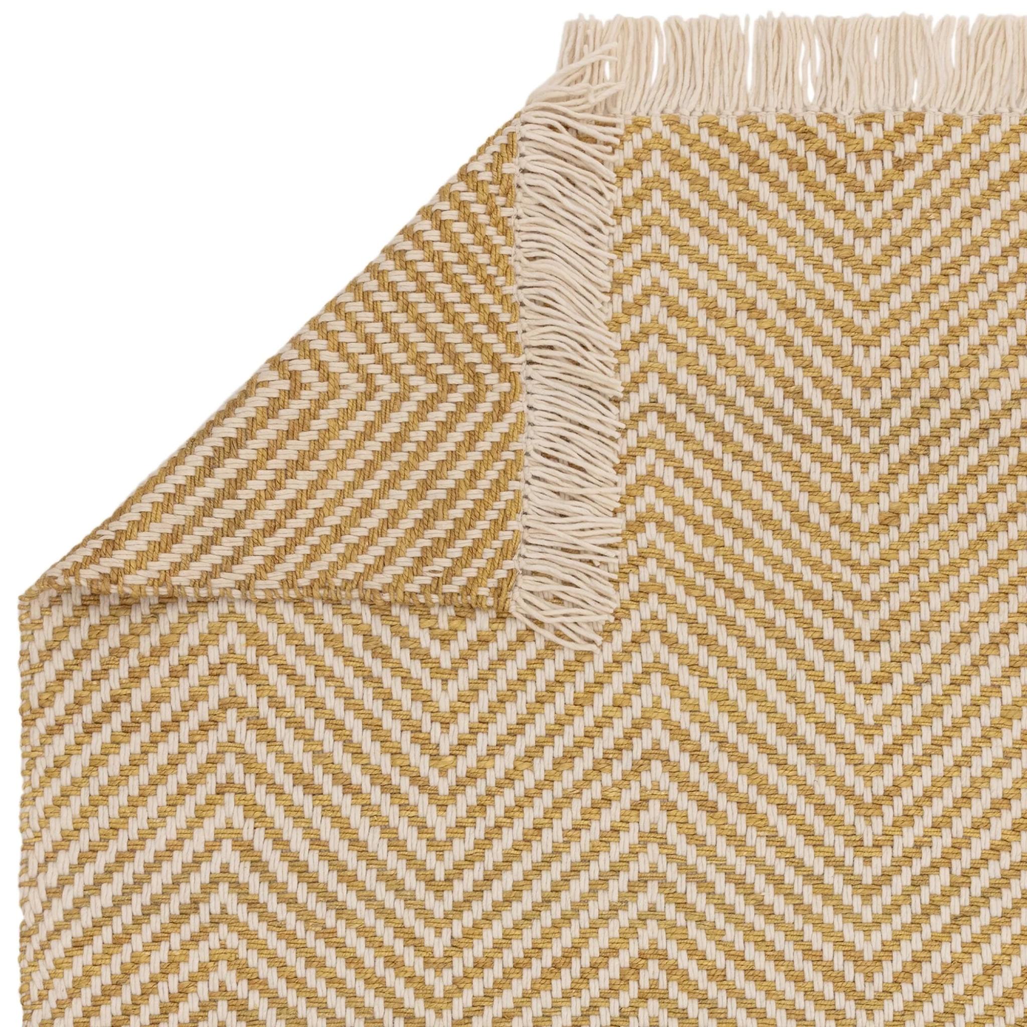 VIGA Jute and Cotton Living Room Rug