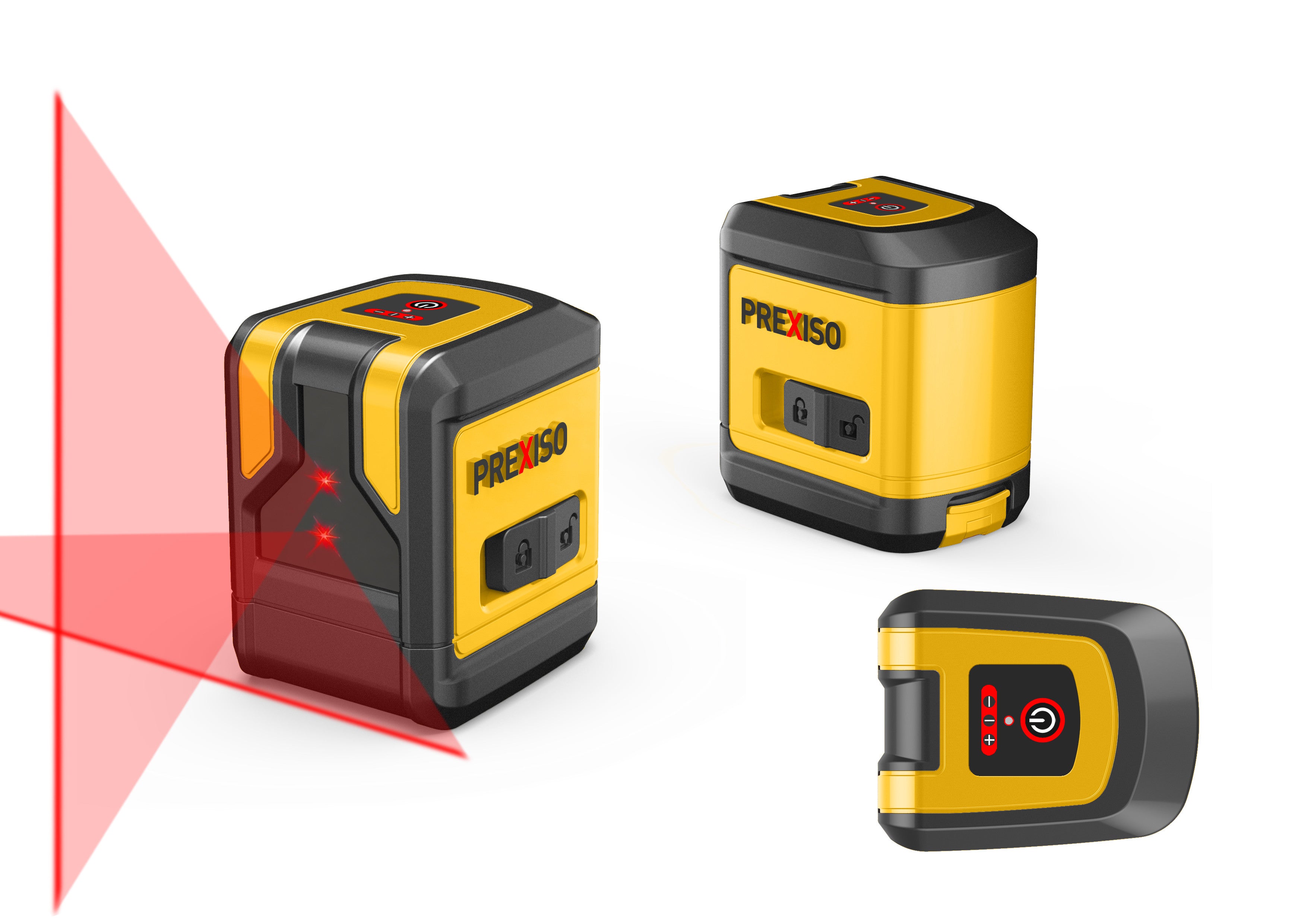 PREXISO 10 METERS SELF-ADJUSTING CROSS LASER LEVEL 