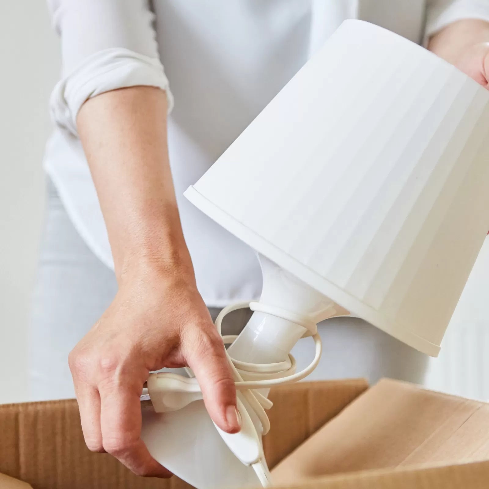 Large, ultra-reinforced cardboard box with handles