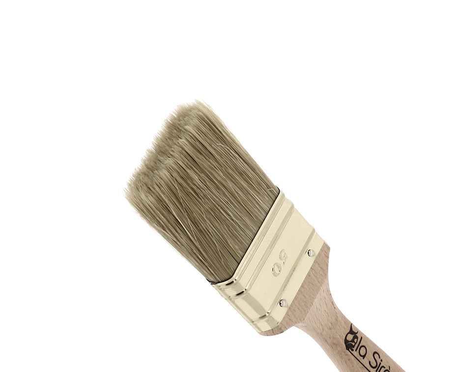 Cod tail brush to varnish