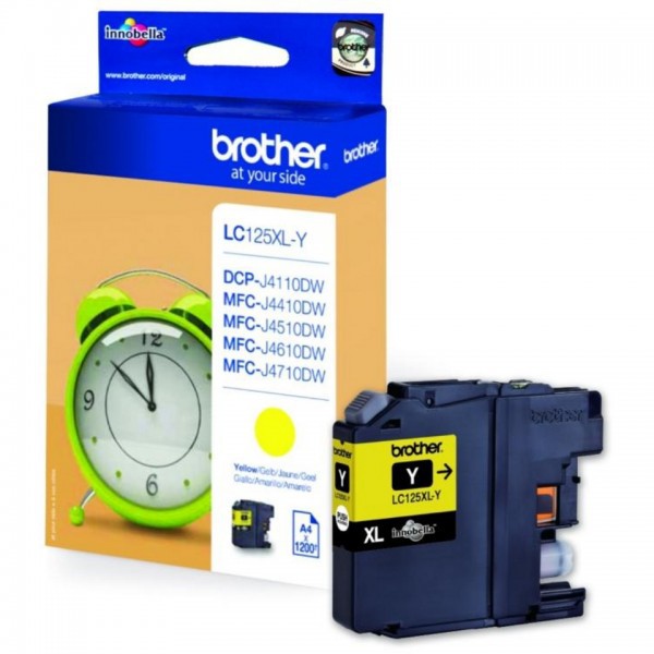 BROTHER LC125XLY clicktofournisseur.com