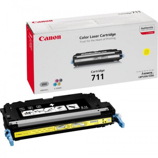 Canon 711 - Jaune clicktofournisseur.com