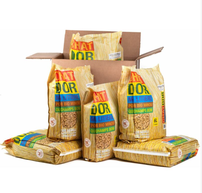 GOLDEN CAT LITTER - 6 bags