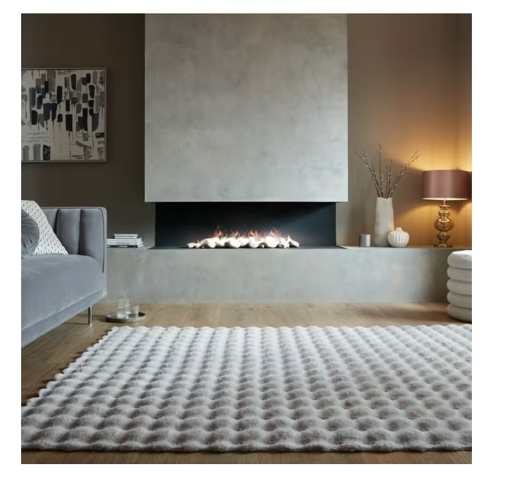 HONEYCOMB Faux Fur Rug