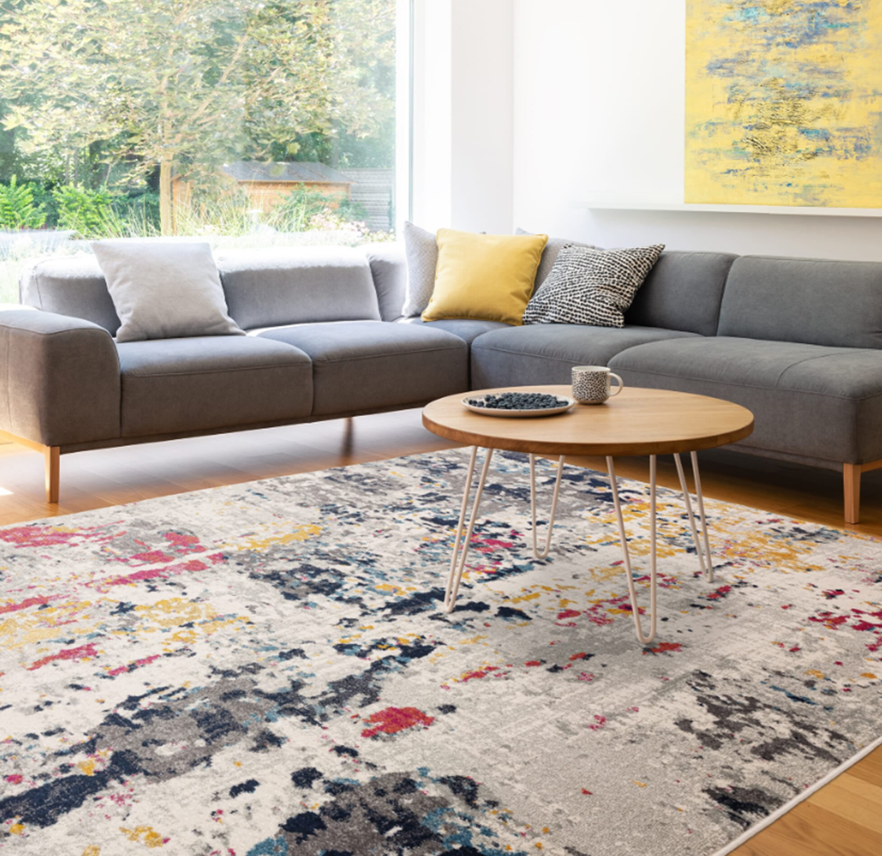 LOTA modern living room rug