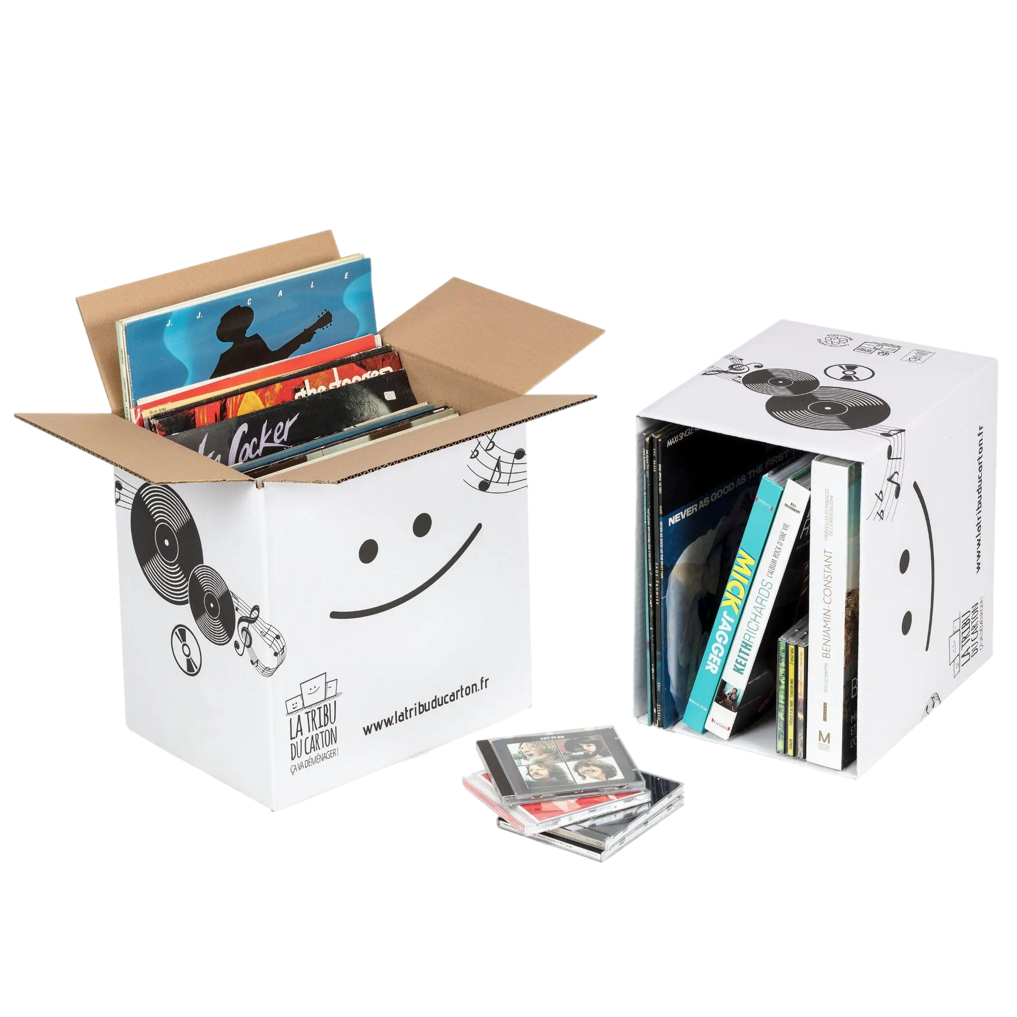 Carton vinyles renforcé clicktofournisseur.com