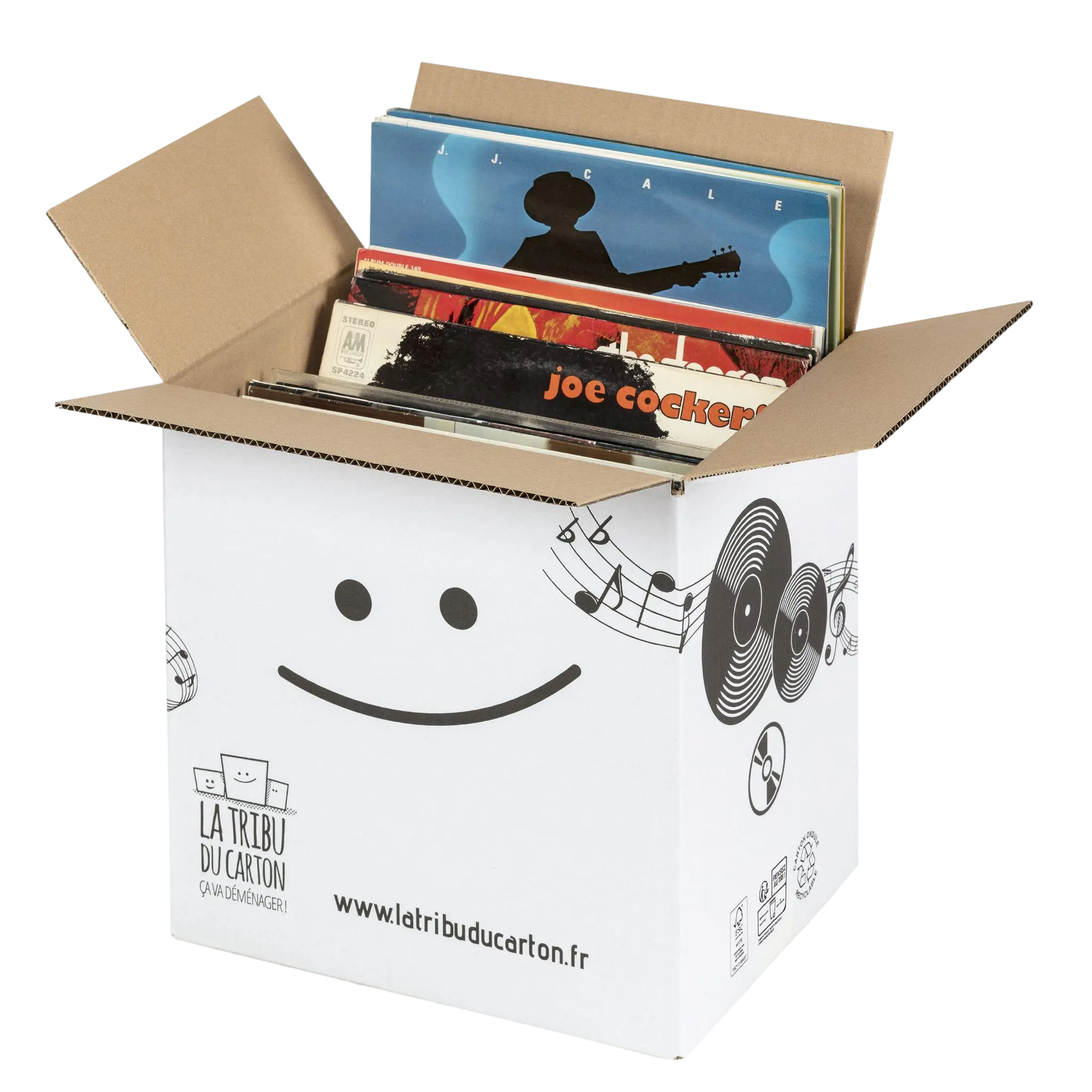 Carton vinyles renforcé clicktofournisseur.com