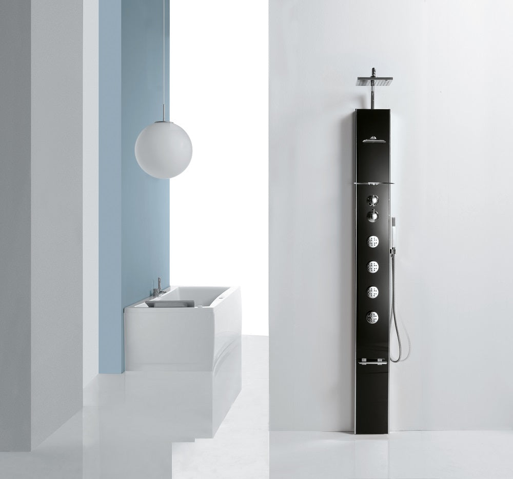 Colonne de douche hydromassante mécanique NOVELLINI CASCATA1 211 cm clicktofournisseur.com