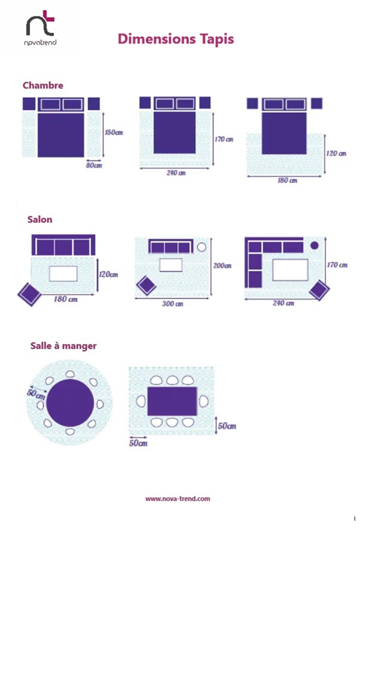 Tapis coloré design et moderne SPECTRUM