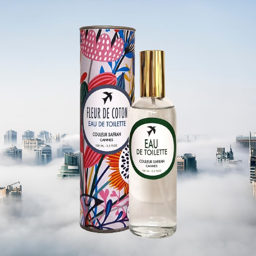 Cotton Flower Eau de Toilette, 100 % hergestellt in Frankreich - 0