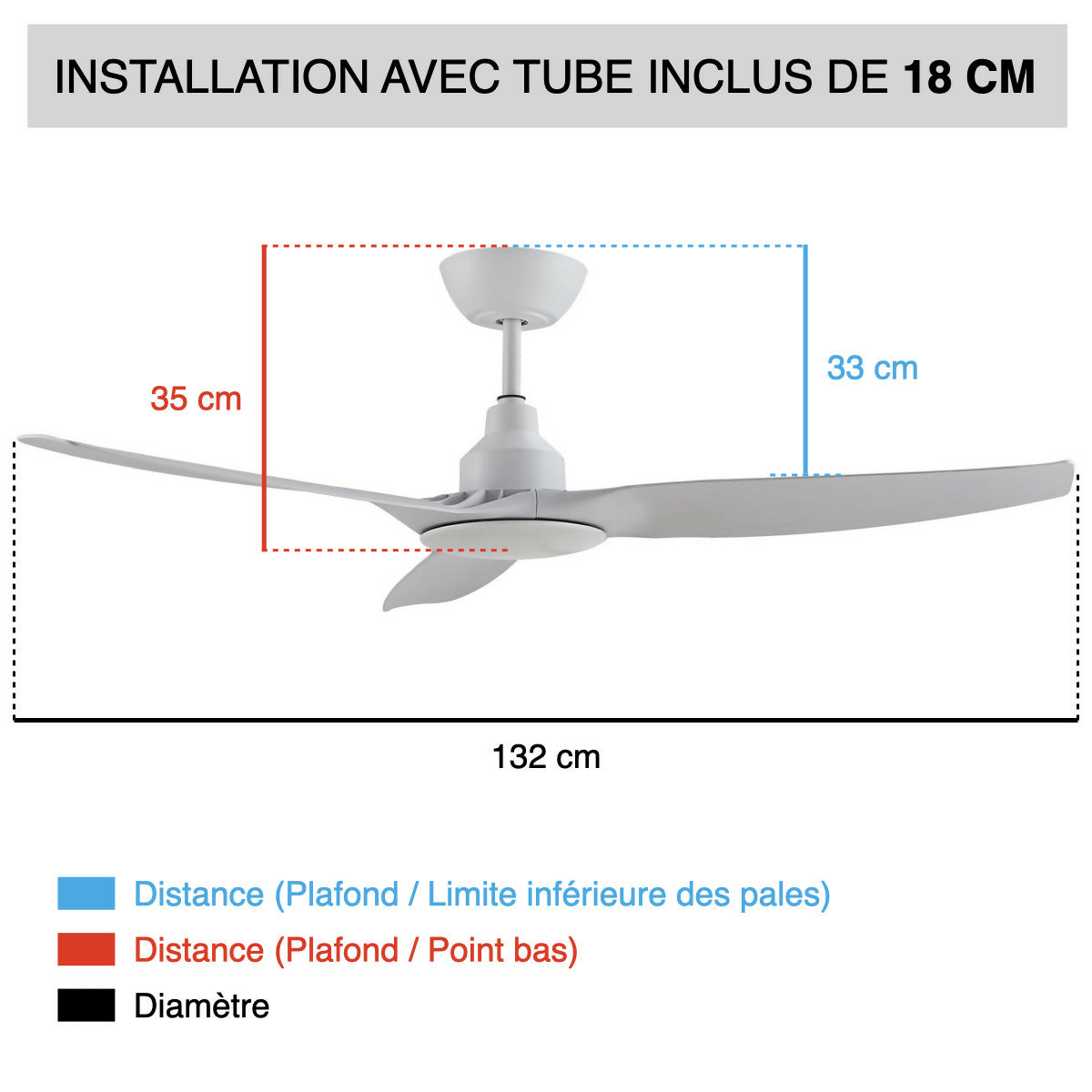 Ventilateur-plafond-FANELITE-FANDC52-tube-18-cm