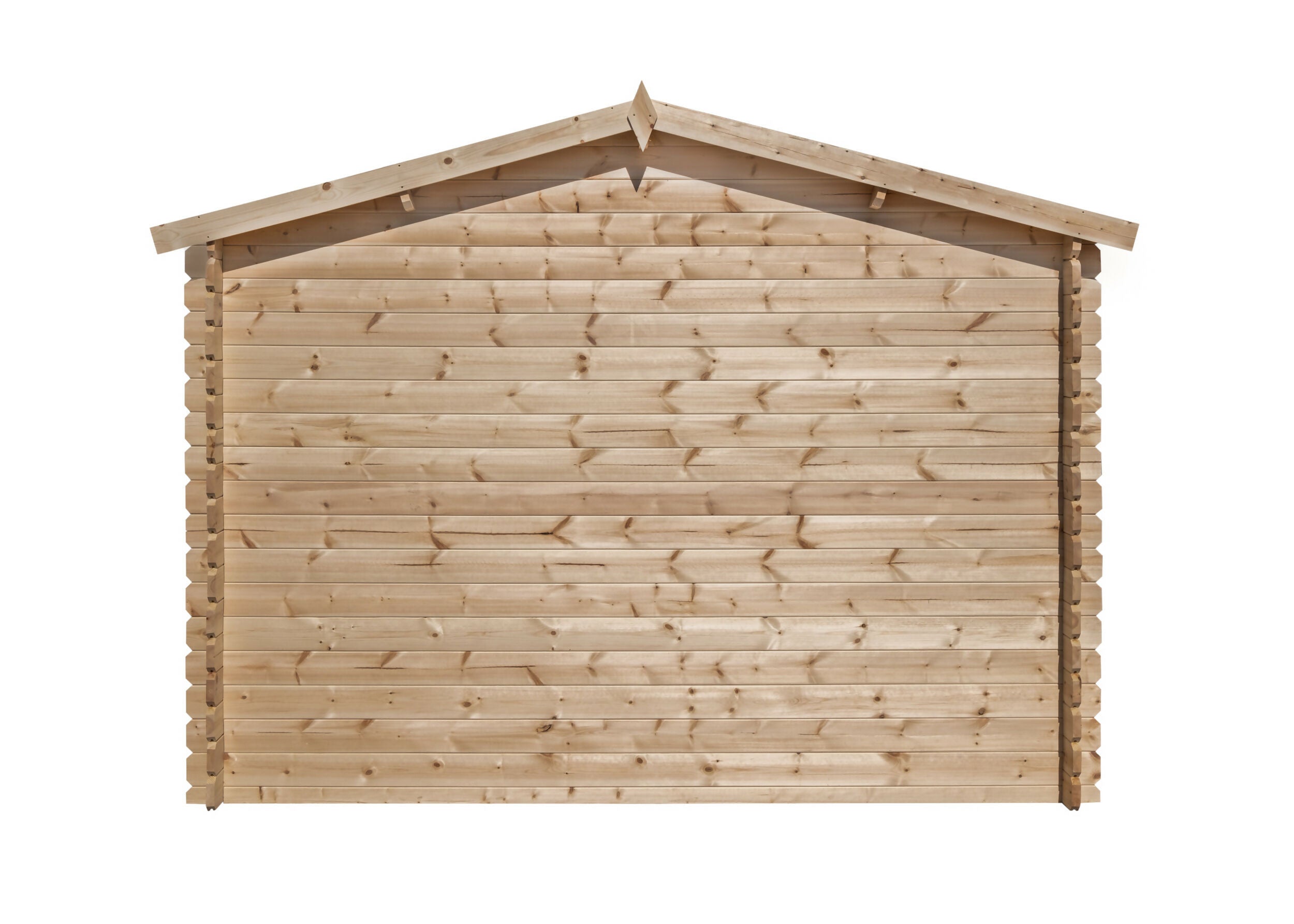 Gartenhaus aus Holz, 28 mm dick, Nutzfläche 7,5 m², 298 x 298 x 235 cm, INT018/INEKSA