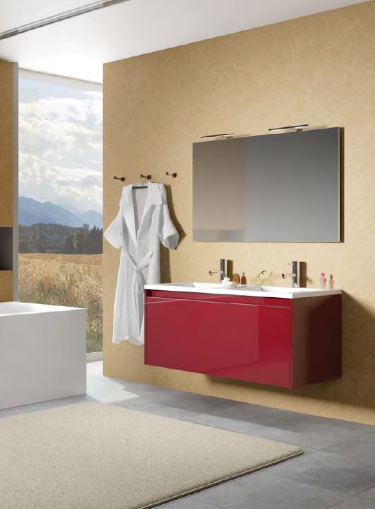 Ensemble meuble & lavabo RIHO ELZAS SET 20 en bois stratifié 120x51 H 52 cm