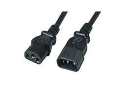 1M POWER CORD C13-C14 - BK