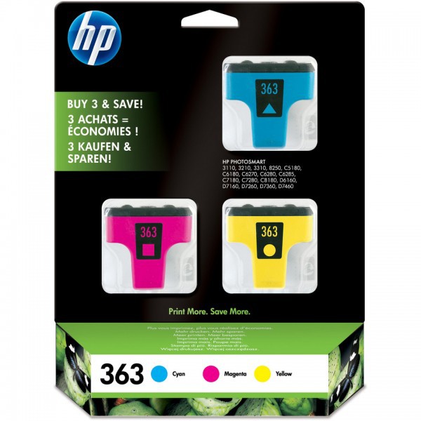 HP 363 - Pack de 3 clicktofournisseur.com