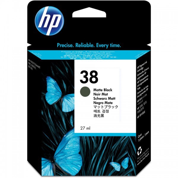 HP 38 NOIR MAT clicktofournisseur.com