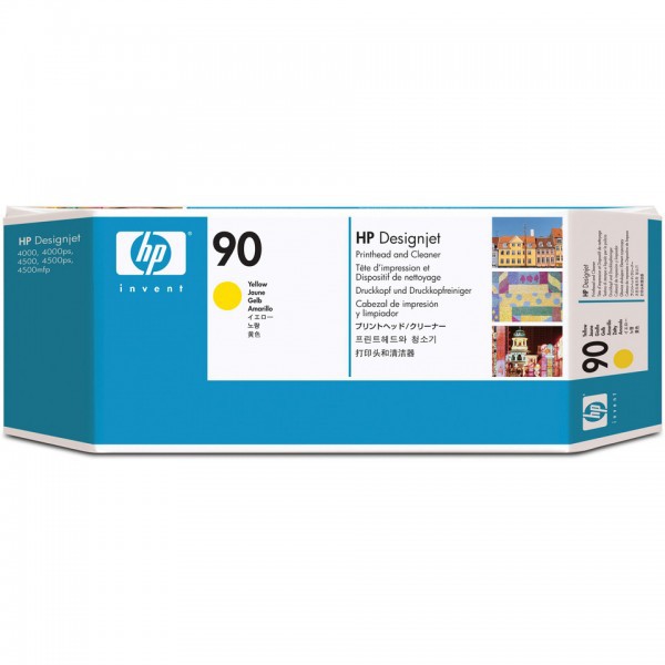 HP 90 JAUNE clicktofournisseur.com