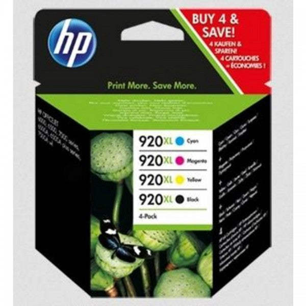 HP 920XL - Pack de 4 clicktofournisseur.com