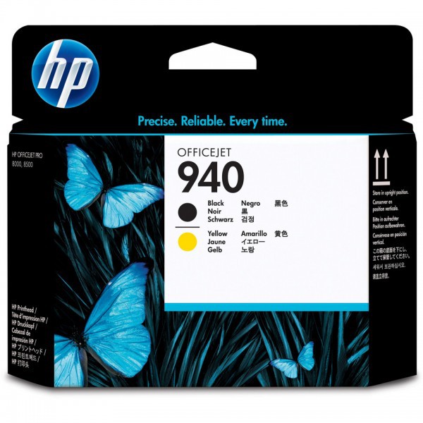 HP 940 - Noir, jaune - tête d'impression clicktofournisseur.com