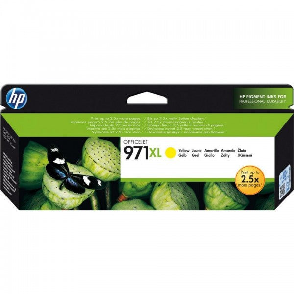 HP 971XL JAUNE clicktofournisseur.com