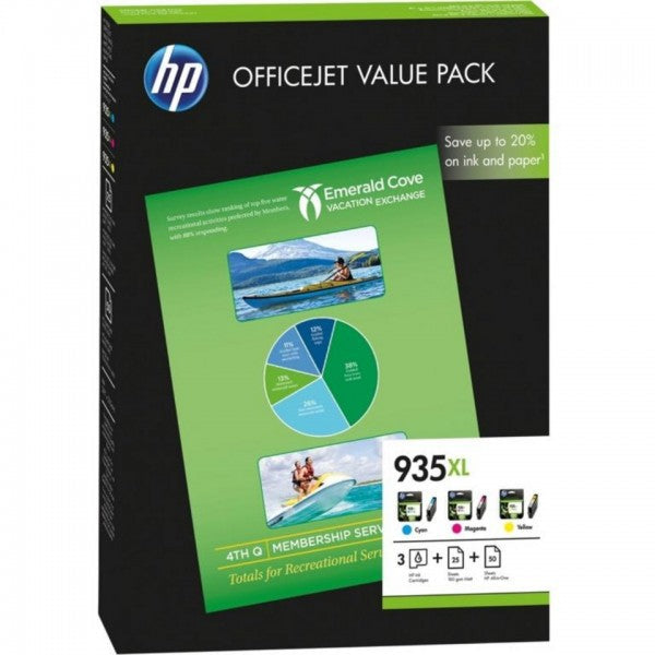 HP HP 935XL - Pack de 3 clicktofournisseur.com