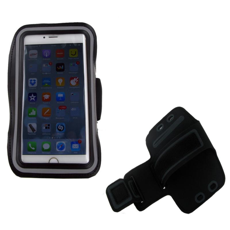 Housse Etui Brassard Sport Coloris Noir pour Wiko Pulp Fab 4G clicktofournisseur.com