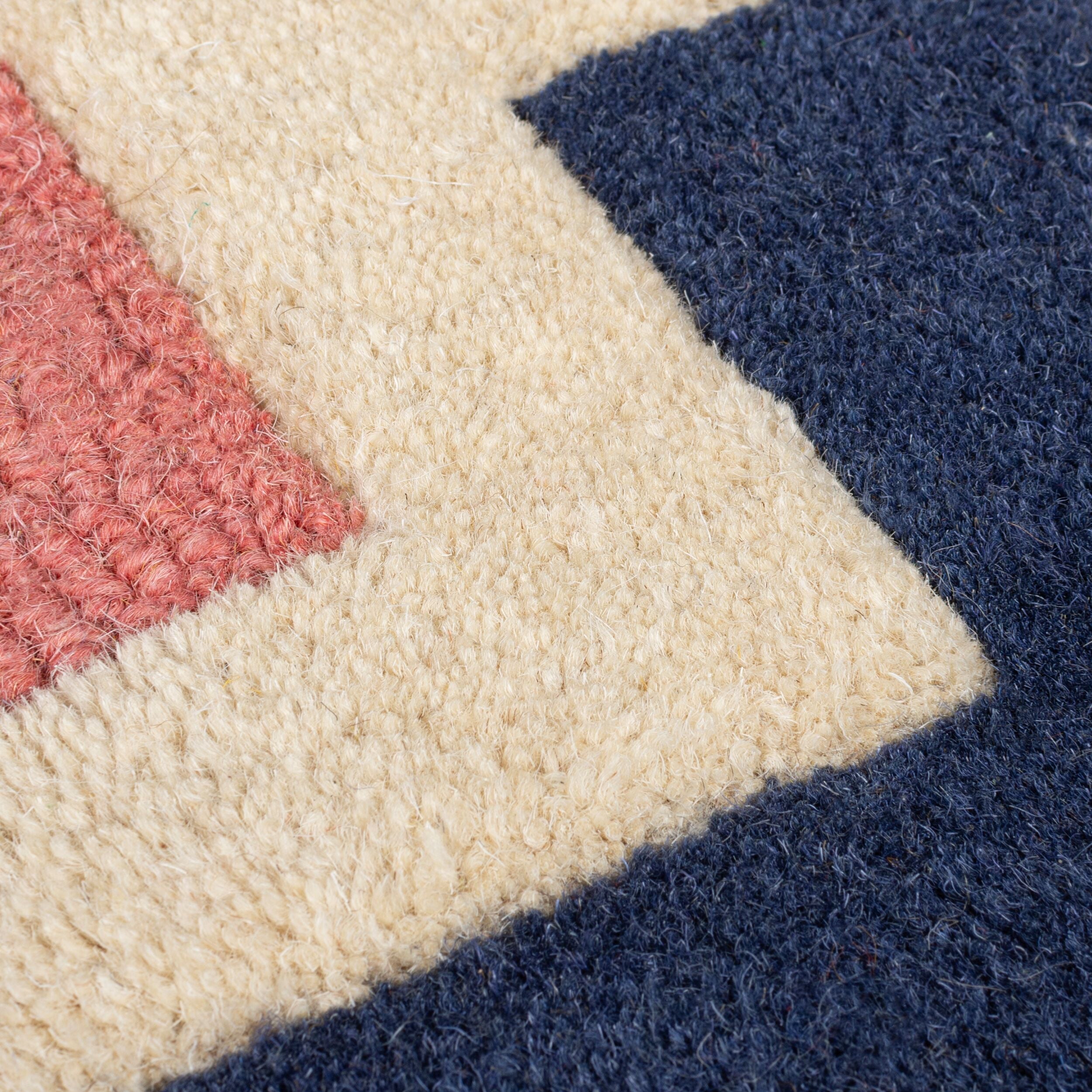 PICTO modern hand tufted wool rug 