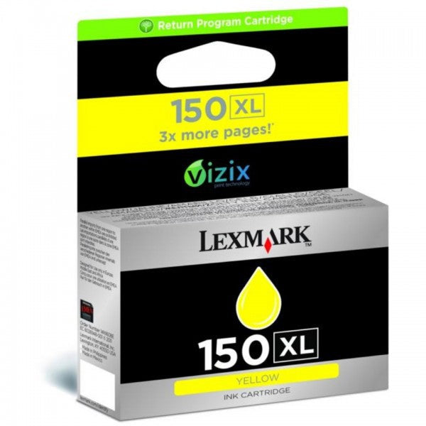 LEXMARK 150xl jaune clicktofournisseur.com