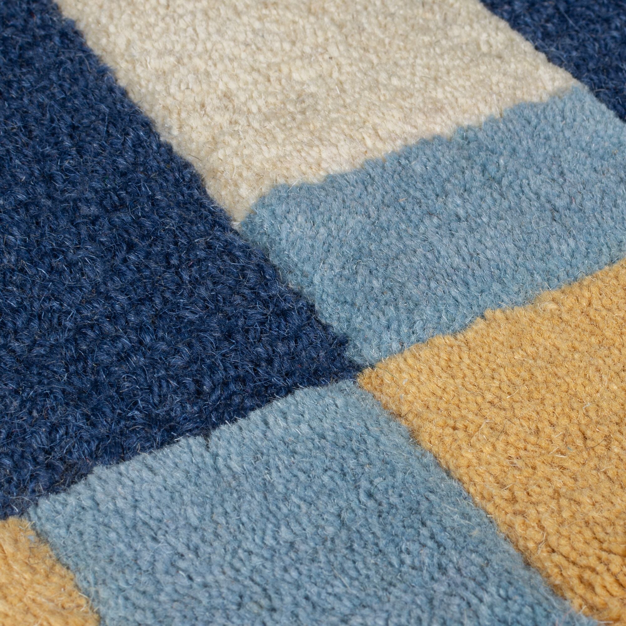 Modern YAKI wool rug