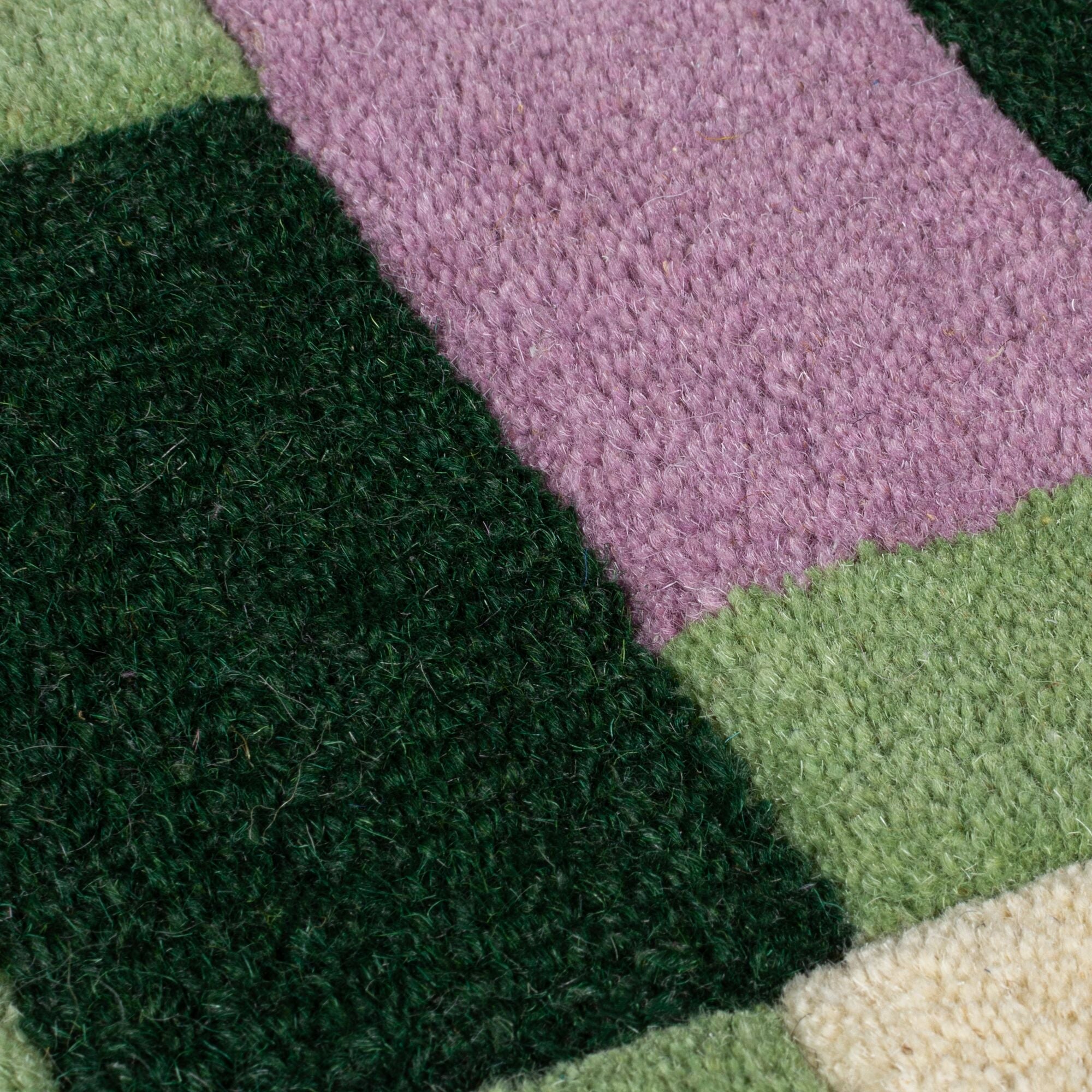 Modern YAKI wool rug