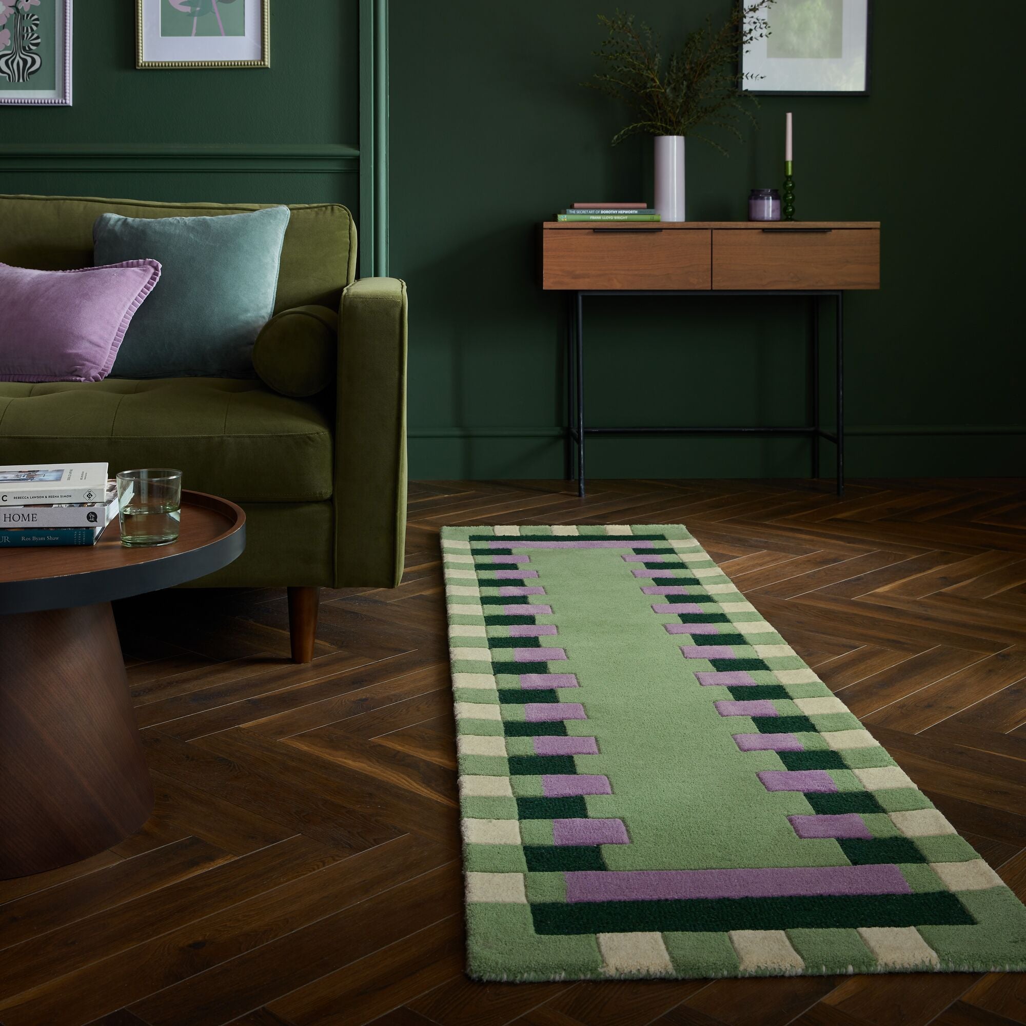 Modern YAKI wool rug