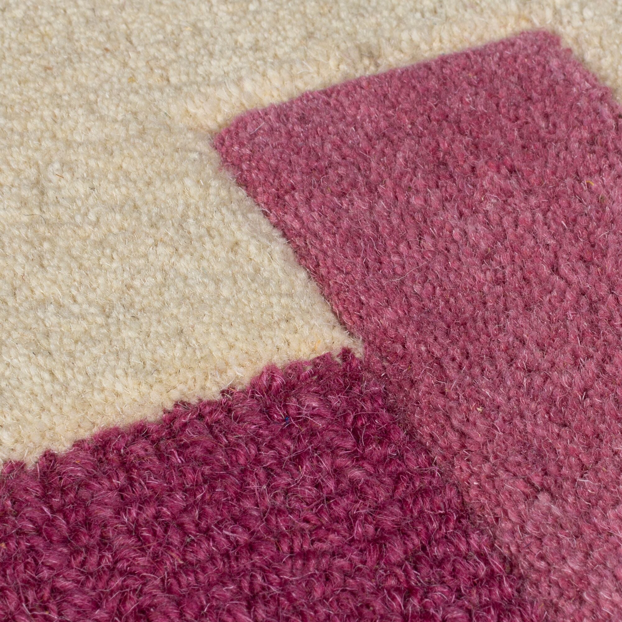 Modern YAKI wool rug