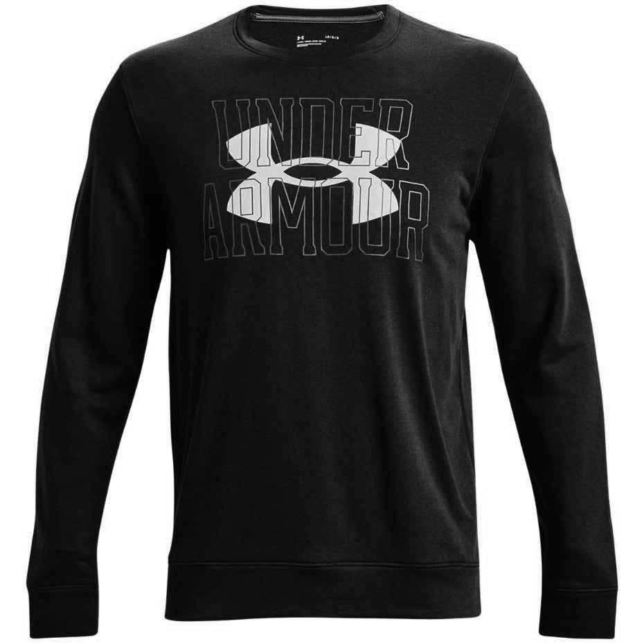 Under Armour UA Rival Terry Logo Crew Men's Sweatshirt black 1370391 001