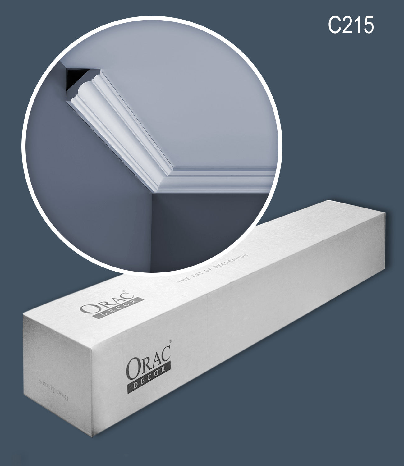 Orac Decor C215 LUXXUS 1 carton complet 24 Corniches Moulures Cimaises 48m clicktofournisseur.com