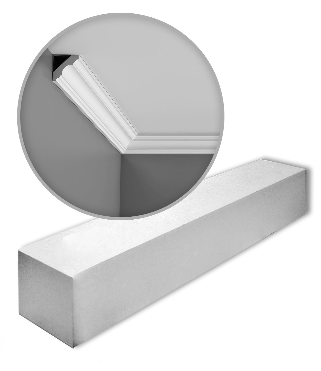 Orac Decor C215 LUXXUS 1 carton complet 24 Corniches Moulures Cimaises 48m clicktofournisseur.com