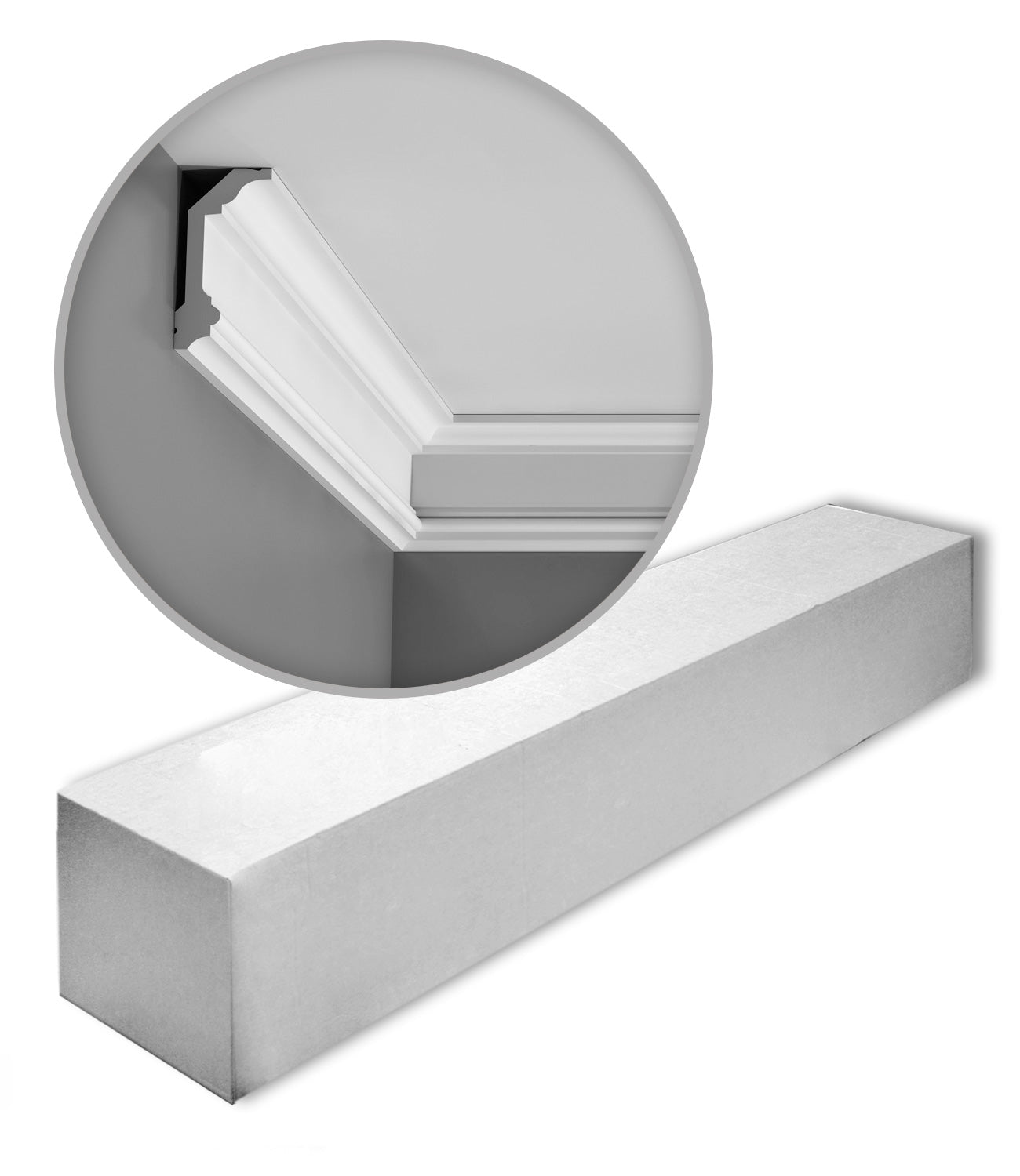 Orac Decor C321 LUXXUS 1 carton complet 14 Corniches Moulures Cimaises 28 m clicktofournisseur.com